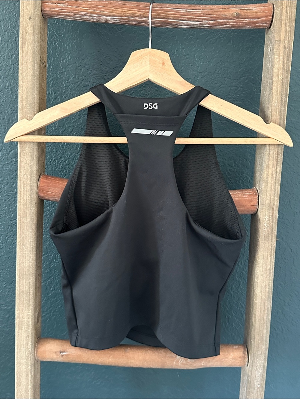 NWOT DSG Black Women's XS Racerback Tank Dry fit - Picture 2 of 10